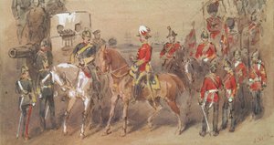 Generale Sir Garnet Wolseley (1833-1913) ad Alessandria, 1882